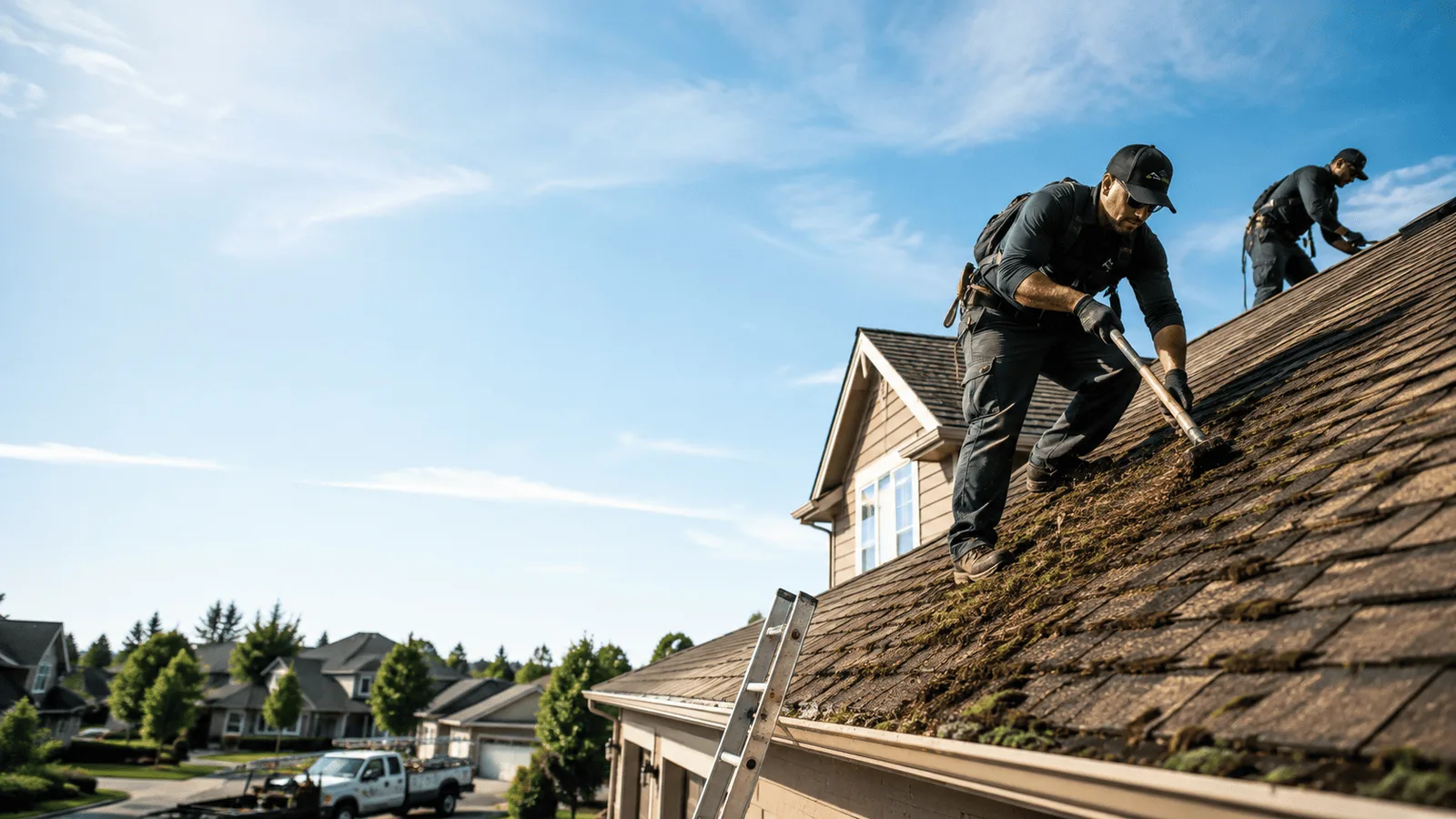 Roof Moss Removal in Brewster, KS near me